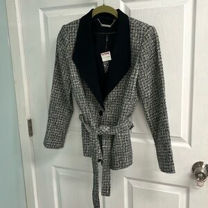 NWT White Black Brand Jacket/Blazer Size 6P